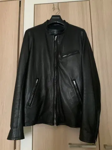 LITHIUM HOMME 리튬옴므 가죽 싱글 라이더 자켓