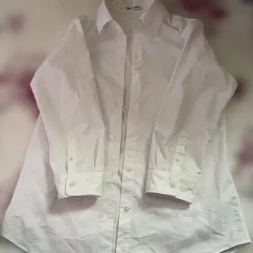 NEW YO RKE R 화이트 칠부 셔츠