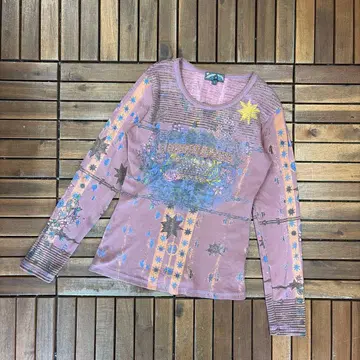 VANILLA SUGAR 긴팔 티셔츠 페어리 그런지 Y2K