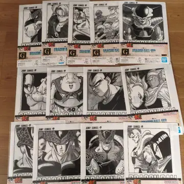 제일복권 드래곤볼 40th 그 두 번째 G상 클리어 파일 13종 세트