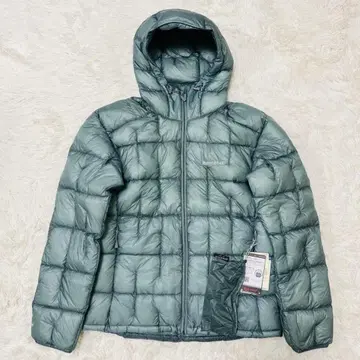 몽벨 플라즈마1000 알파인 다운 후드티 라이트 그레이 L 완판템