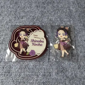 귀멸의 칼날 ufotable 발렌타인 아크릴 스탠드 코스터 코쵸우 시노부