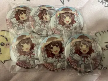 학원 아이돌 마스터 학마스 초성 수족관II 유메 캔뱃지 6개 세트