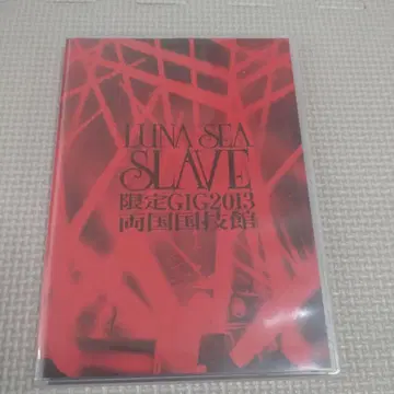 LUNA SEA SLAVE 한정판 GIG 2013 DVD