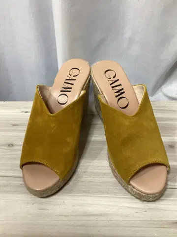 최종 가격 인하 새상품급 가이모 가죽 샌들