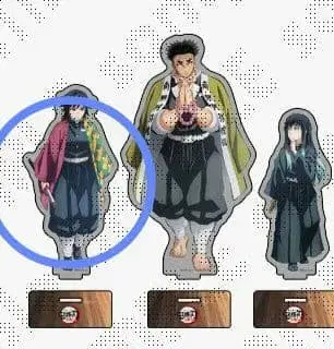 귀멸의 칼날 낮의 기둥들 아크릴 스탠드 토미오카 기유