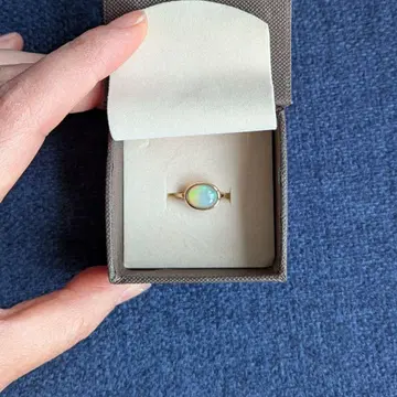 에티오피아산 펄 반지 K10