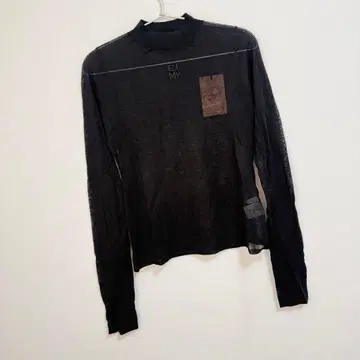 에이미 이스트 월 시어 로고 니트 풀오버