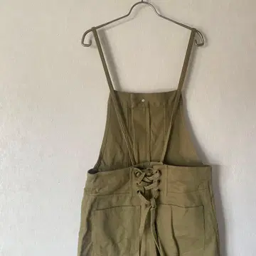 올리브 그린 살로펫 레이스업