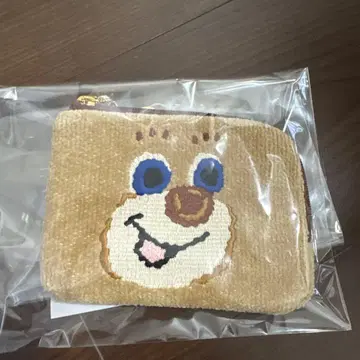 새상품 페이러 도업 테디 L자 파우치