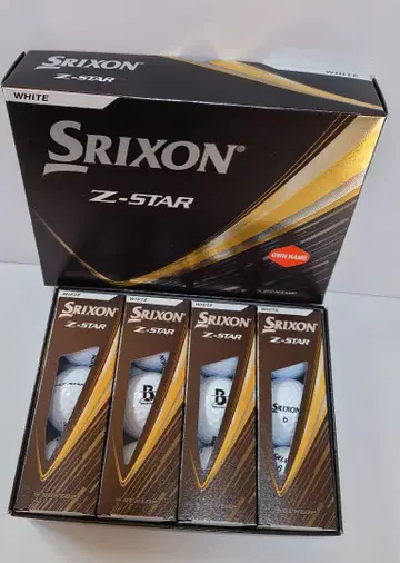 Srixon Z-STAR 골프공 1더즌 화이트 브룩스