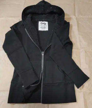 새상품급 라라큐브 스와로브스키 LALACUB 블랙 후드티