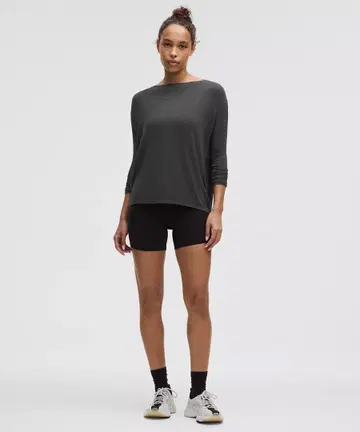 lululemon 룰루레몬 긴팔 상의 리브 여성용