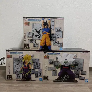 드래곤볼 제일복권 40주년 그 두 번째 A, C, D상 세트