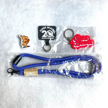 슈퍼 비버 20주년 ZOZO 마린 굿즈 4점 세트