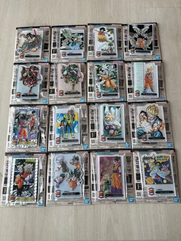 제일복권 드래곤볼 40주년 F상 세미컴프 16종류