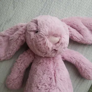 Jellycat 핑크 토끼 봉제 인형