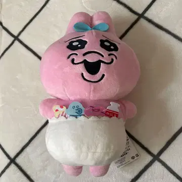 빤쮸토끼 봉제 인형 핑크 반다이 정품