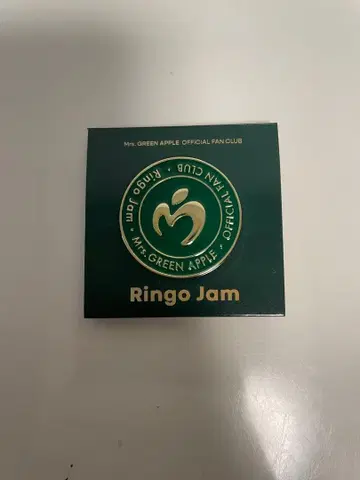Mrs. GREEN APPLE Ringo Jam 핀 배지