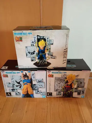 드래곤볼 제일복권 40th 그 두 번째 A상 + B상 + C상 3개 세트