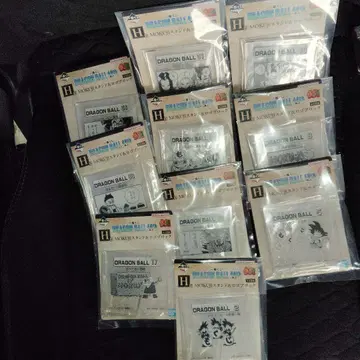 드래곤볼 제일복권 H상 로고 블록