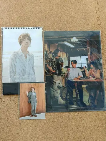 코마키네 아오타 탁상 달력 2026 텐구의 주방 클리어 파일 세트