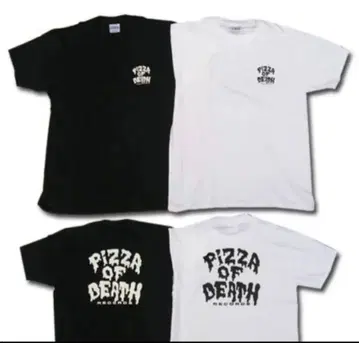 새상품!! PIZZA OF DEATH T셔츠 블랙 컬러 XL 사이즈