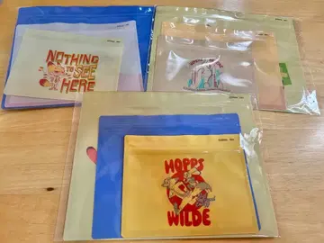 주토피아2 해피 복권 J상 지퍼 백 세트