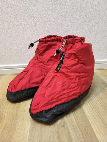 ISUKA 텐트 신발 짧은 레드