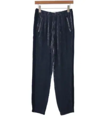 [실크 혼방] TELA 이탈리아제 벨벳 벨로아 이지 팬츠