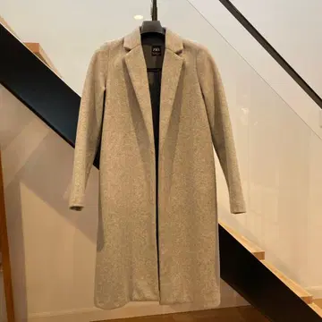 ZARA 그레이 체스터 코트 S 사이즈