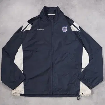 엄브로 잉글랜드 자켓 구제 의류 00s 축구 XL 네이비 18270