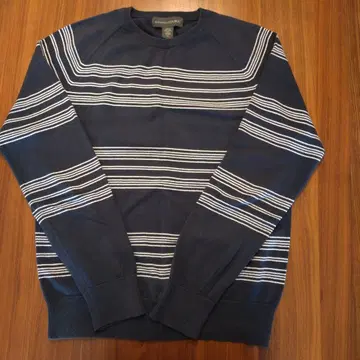 바나나리퍼블릭 스트라이프 디자인 크루넥 스웨터