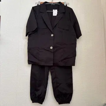 SPRAY PREMIUM 블랙 셋업 여름옷