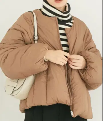 DOUX ARCHIVES 베이지 다운 자켓 FREE