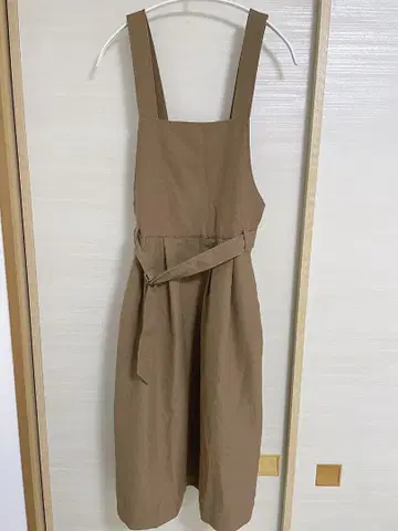 [ ehka sopo ] 에프카소포 브라운 살로펫 원피스