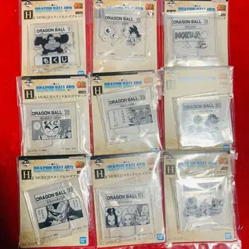 제일복권 드래곤볼 40th ~그 두 번째 H상 MOKUJI 스탠드 9종