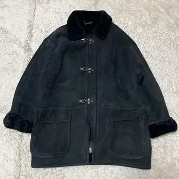 Shearling teodem 파이어맨 더플 코트 무스탕 L
