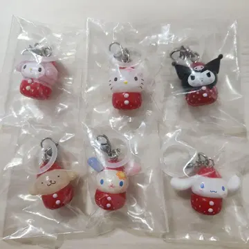 산리오 딸기 메지루시 액세서리 컴플리트 세트