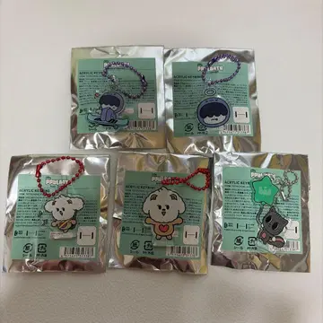 뿔바투 아크릴 키링 5개 세트