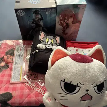 캐릭터 굿즈 세트 (Monchhichi, 피규어, 톰과 제리)