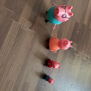 페파피그 피규어 세트 4체