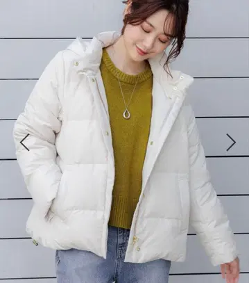 새상품급 글로벌 워크 다운 자켓 다운 후드 블루종 L 사이즈