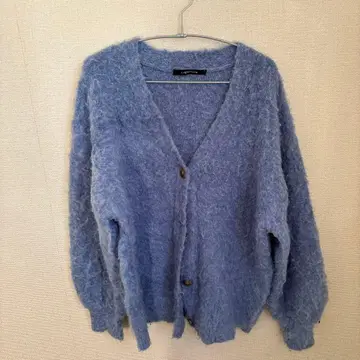 Lugnoncure 라이트 블루 가디건 긴팔