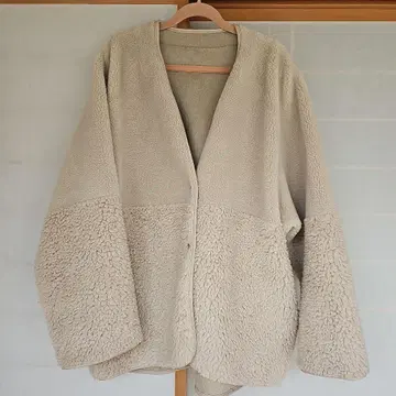 FENNEL 베이지 플리스 자켓 캐주얼