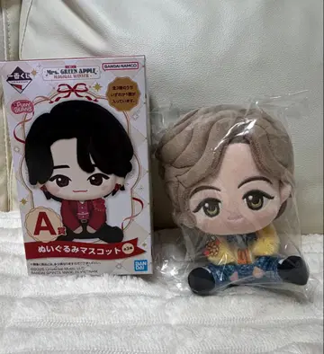 미세스 제일복권 A상 봉제 인형 마스코트 후지사와 료카
