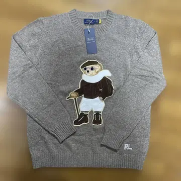 랄프 로렌 베어 니트 스웨터