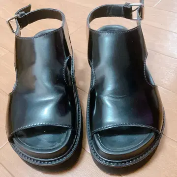 플랜시 planc 블랙 샌들