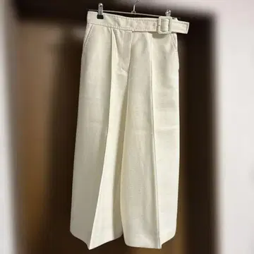 [ 새상품급 ] 룰 로제트 leurlogette 팬츠 큐롯 화이트