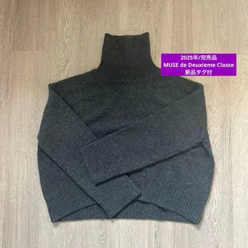 새상품 MUSE de Deuxieme ClassaeCASHIMERE 터틀